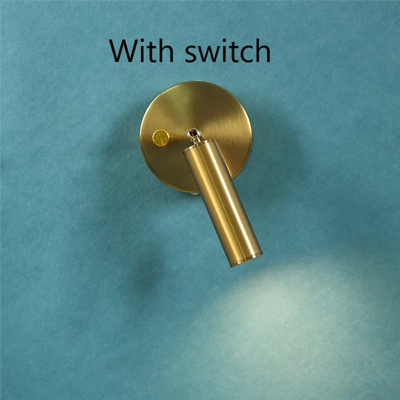 Slim LED Wall Light with Adjustable Arm