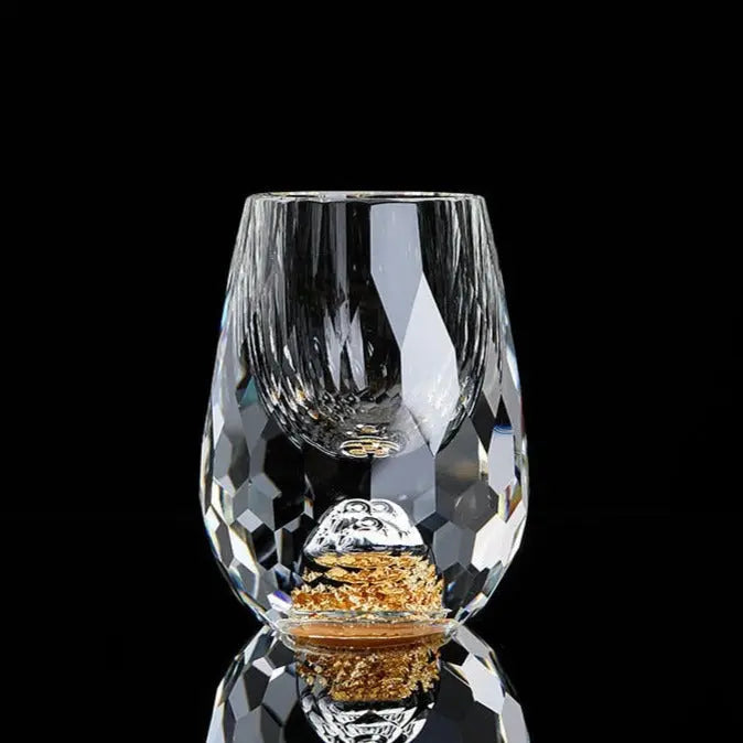 Elegant Crystal Wine Glass