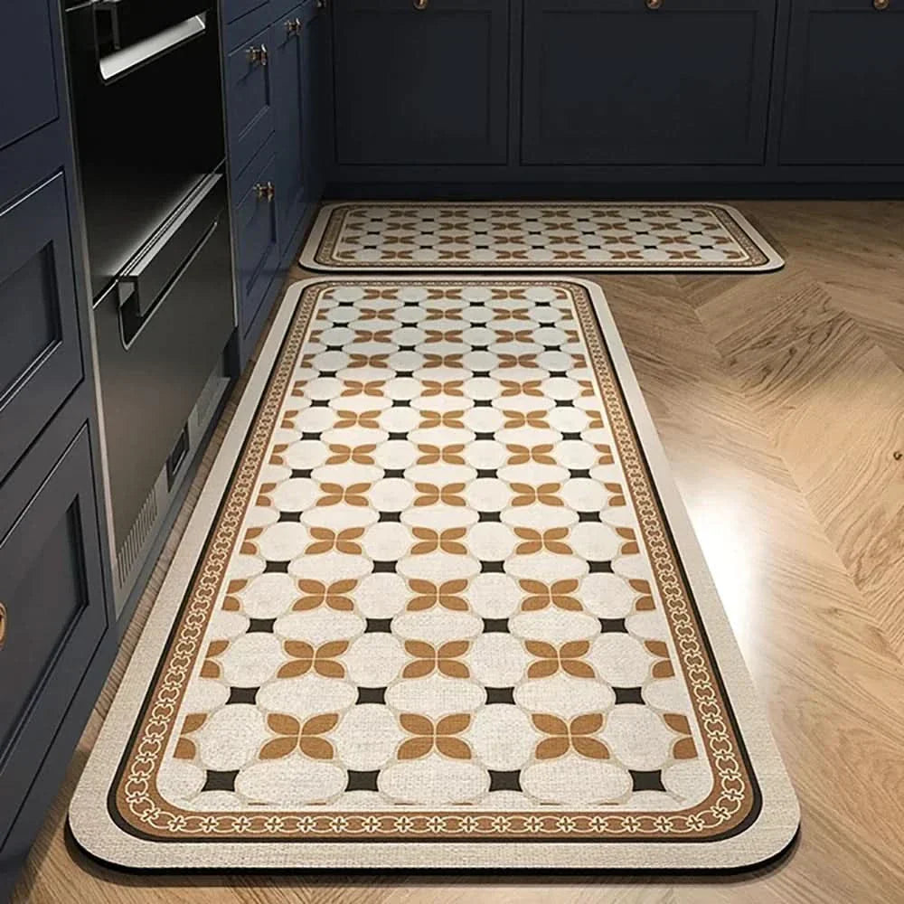 Grip Kitchen Mats and Runners - Waterproof Floor Covers