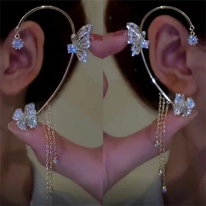 Sparkling Hair Clip | Elegant Ear Accessory