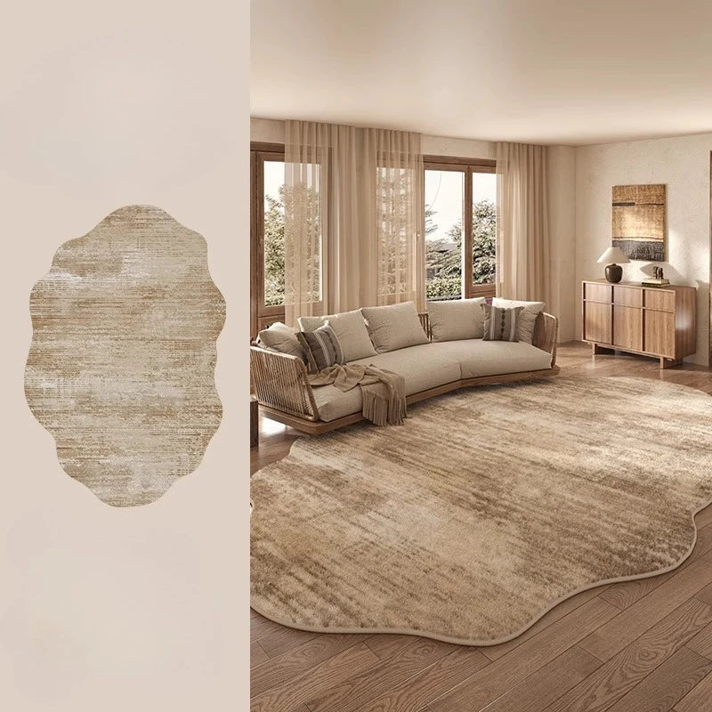 Soft Glow Plush Area Rug Lamp for Bedroom Living Room