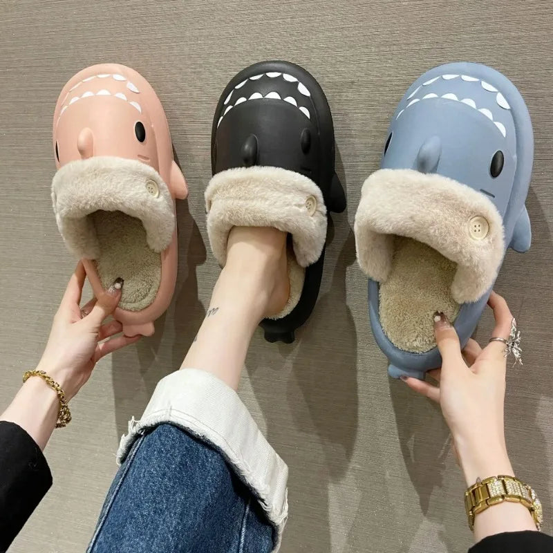 Comfy Shark Foot Slippers for Men and Women - Cofik