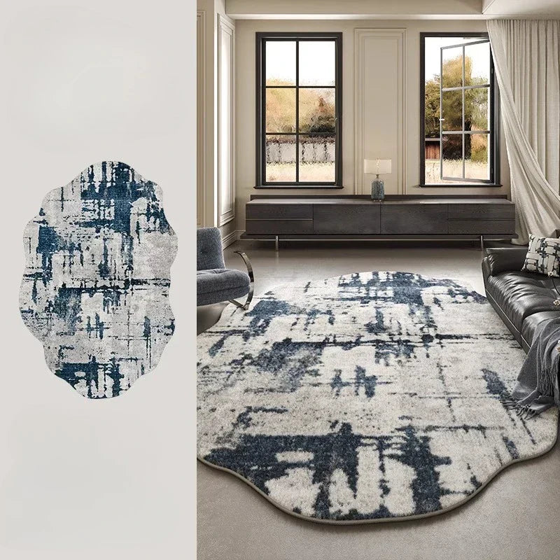 Soft Glow Plush Area Rug Lamp for Bedroom Living Room