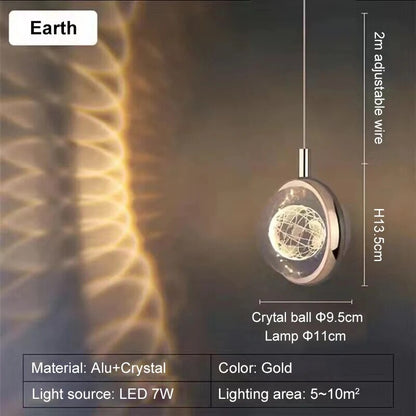 Colorful Crystal LED Mood Table Lamp - Cofik