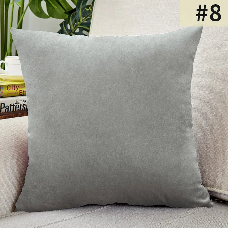 Soft Plush Pillow Cover for Home Decor