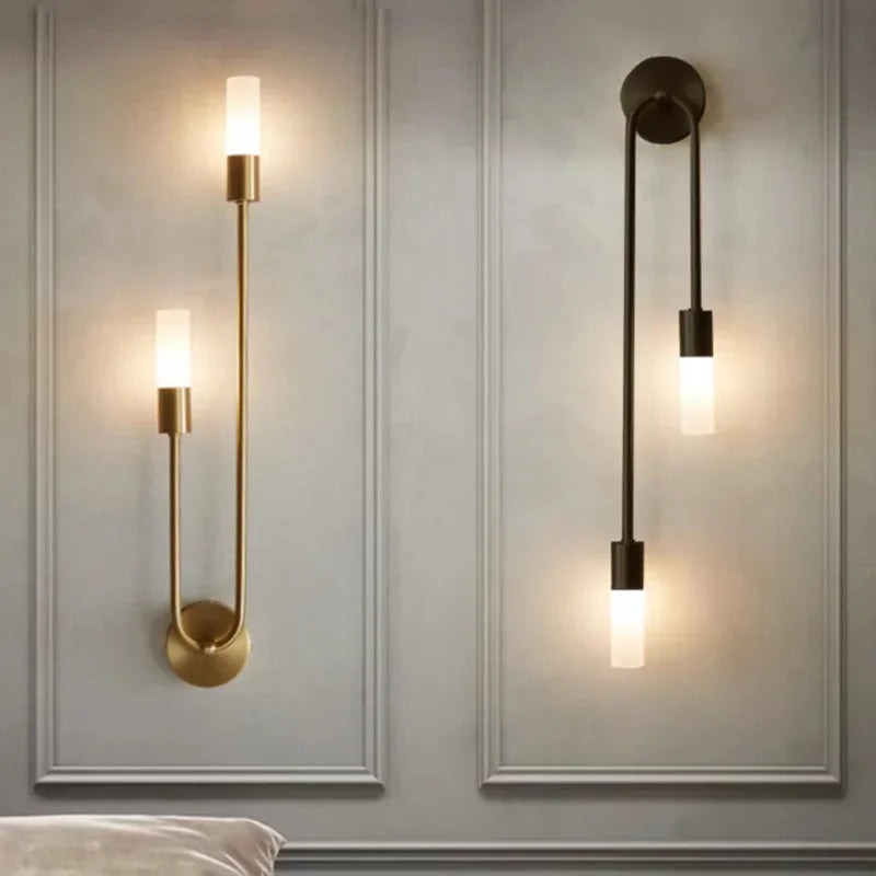 Elegant Gold LED Sconce Light - Cofik