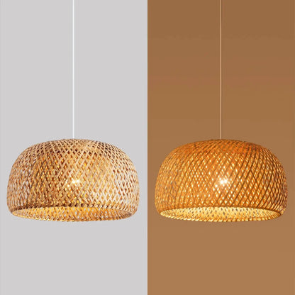 Elegant Natural Bamboo Pendant Lamp