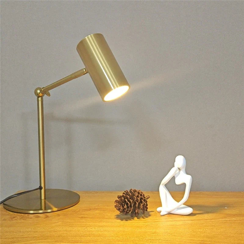 Stylish Bronze Desk Lamp