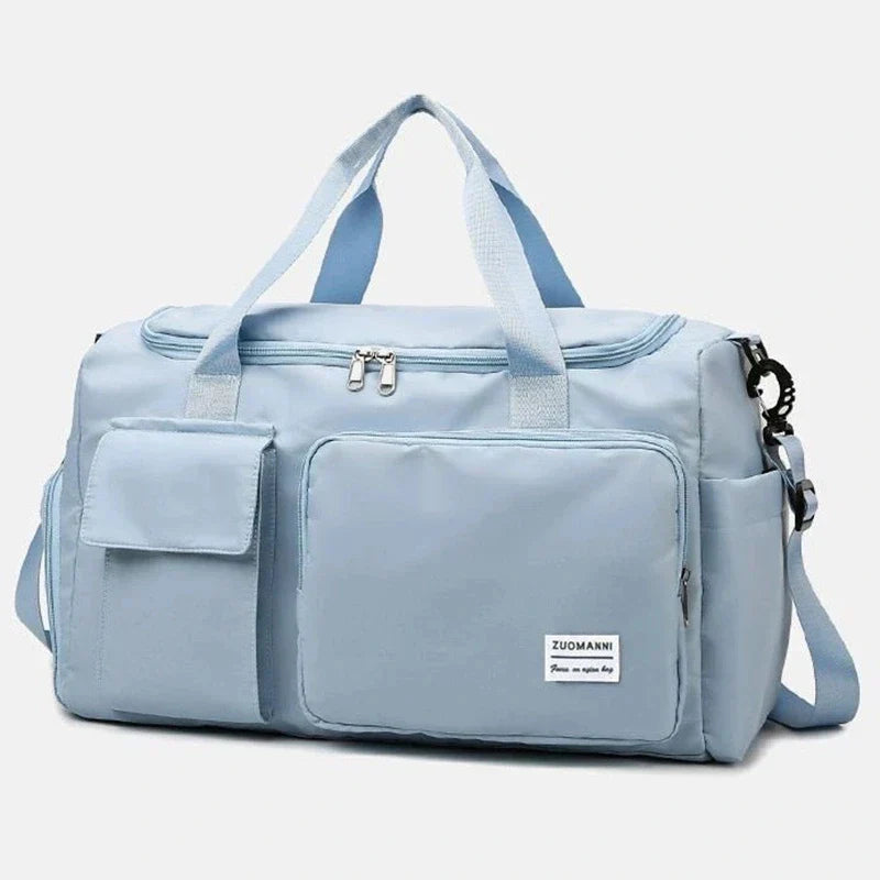Stylish Women's 35L Travel Duffel Bag with Shoe Pocket