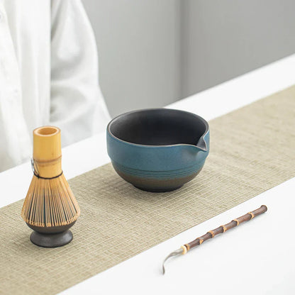 Authentic Green Tea Ceramic Matcha Bowl Standard Size