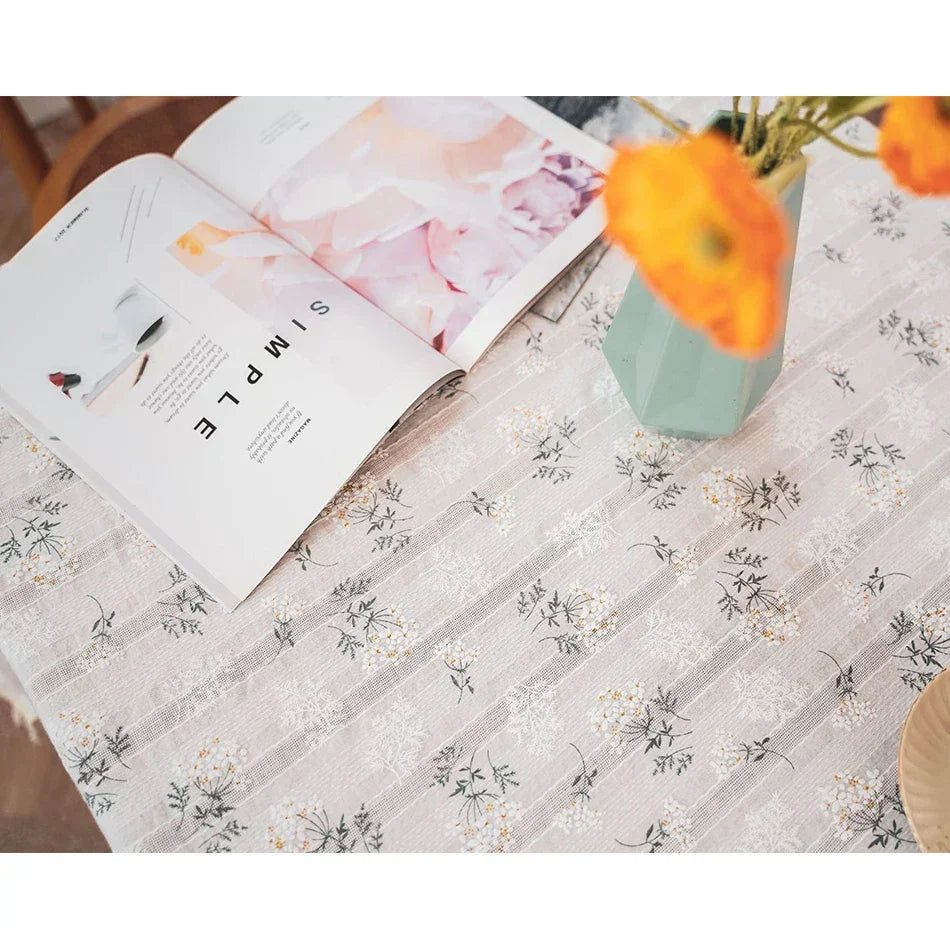 Colorful Patterned Table Cover