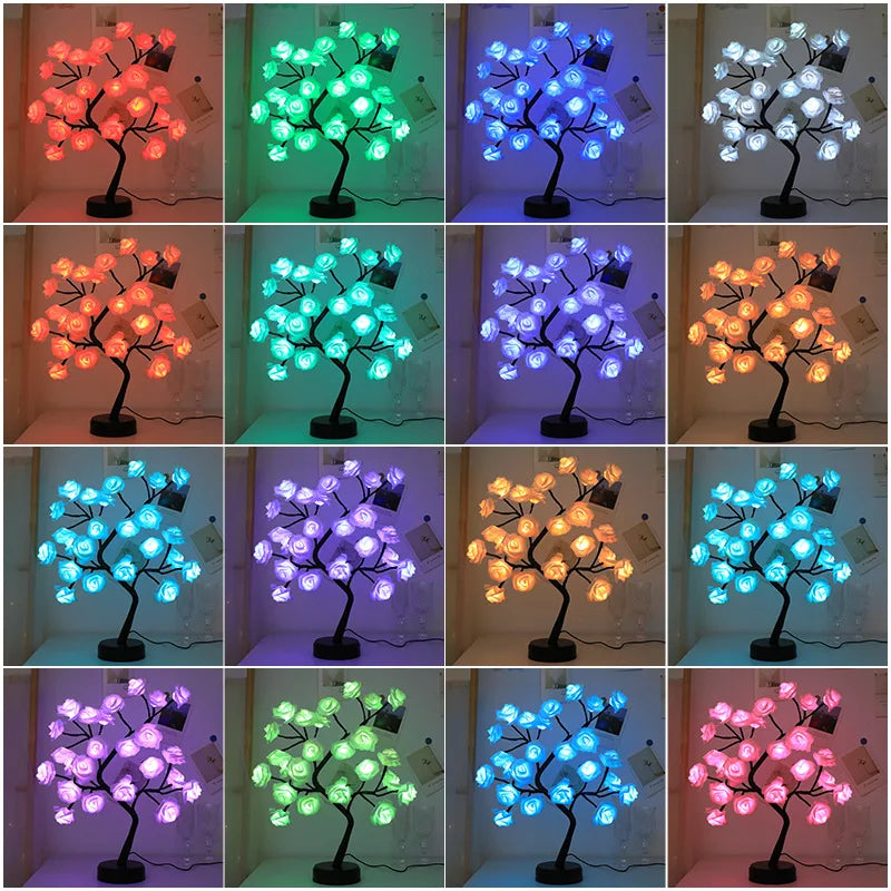 Colorful String Fairy Lights USB Table Lamp Decoration