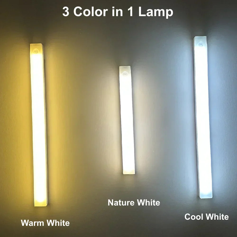 Automatic LED Night Lamp USB Rechargeable Portable Light