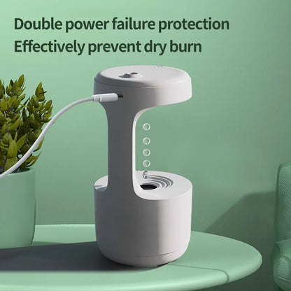 Compact Cool Mist Ultrasonic Night Light Humidifier