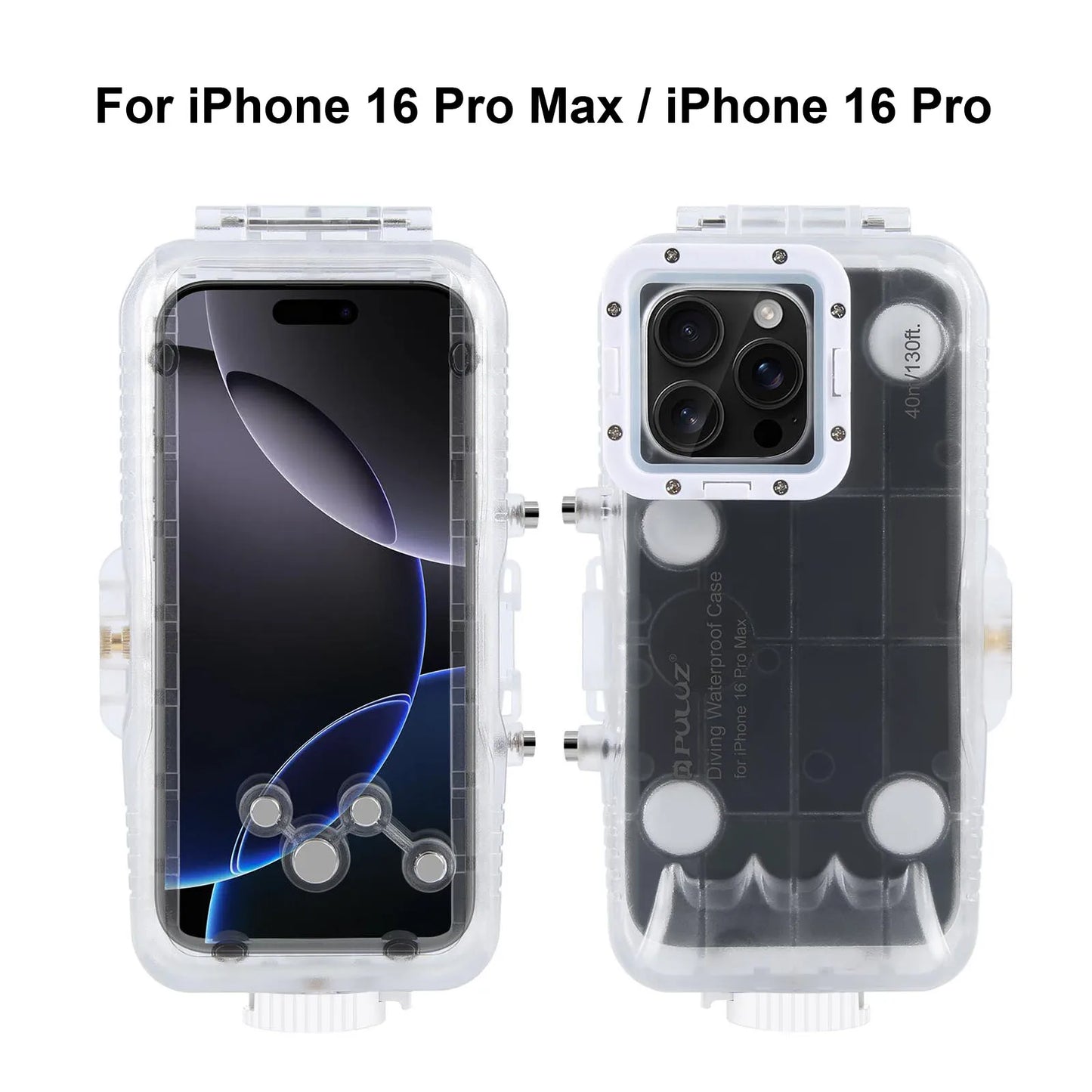 Waterproof iPhone Dive Case with Touch Screen Control