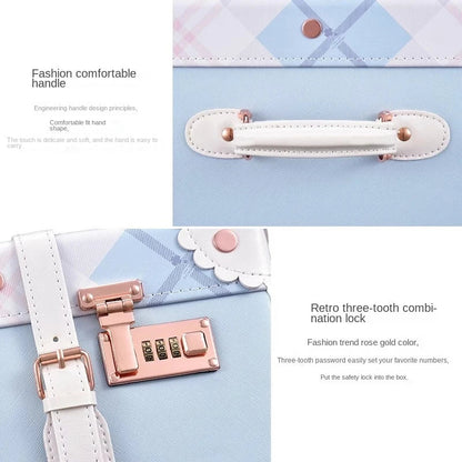 Vintage Style Hardshell Luggage Set
