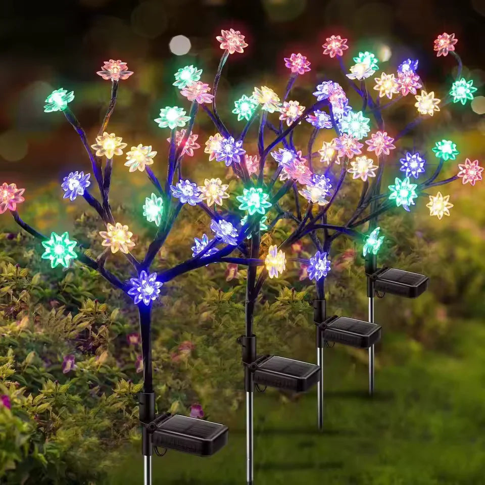 Colorful Solar Flower Lights - Cofik