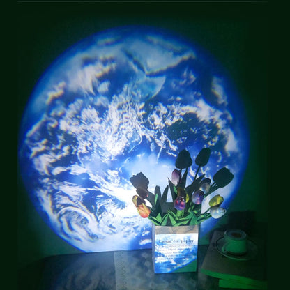Compact Galaxy Night Light Lamp