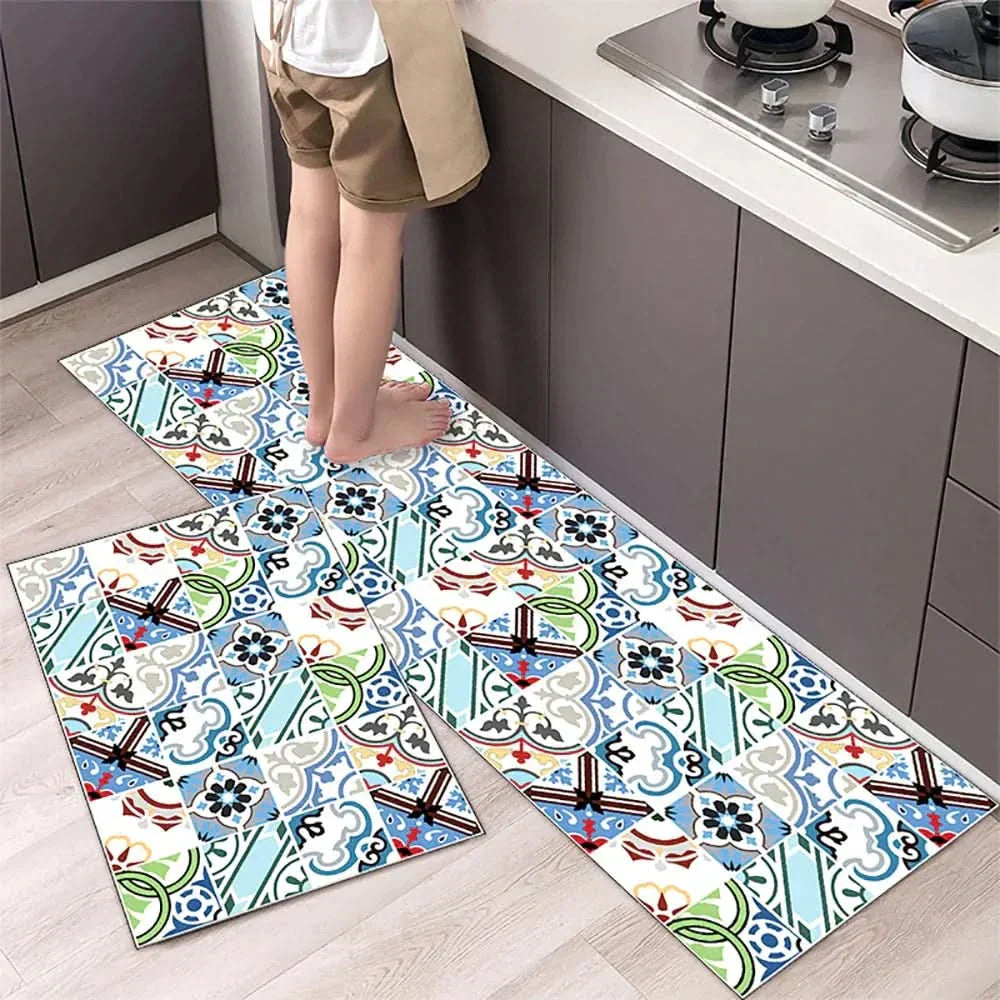 Grip Kitchen Mats and Runners - Waterproof Floor Covers