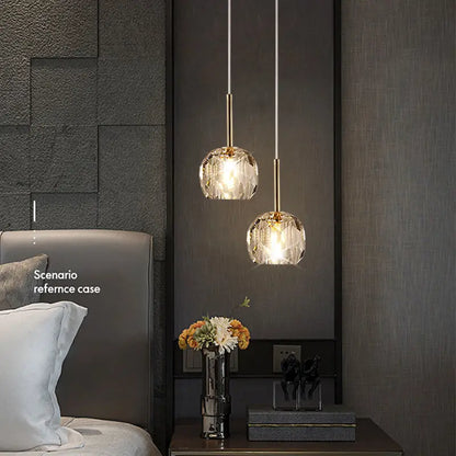 Compact Elegant LED Crystal Ceiling Light Fixture - Cofik