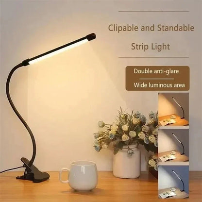 Versatile LED Desk Lamp with Adjustable Arm