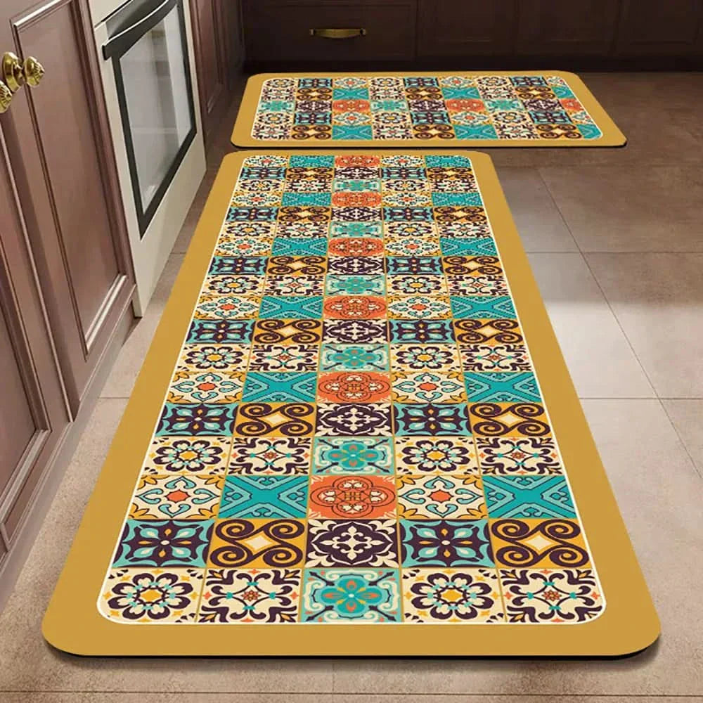 Grip Kitchen Mats and Runners - Waterproof Floor Covers