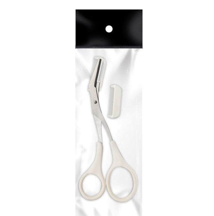 Premium Stainless Steel Brow Trimming Scissors