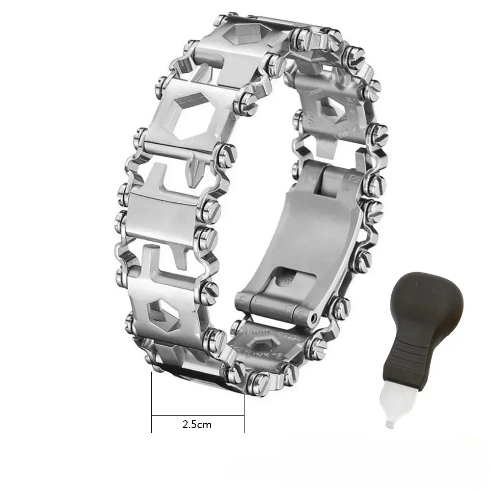 Durable Steel Survival Bracelet