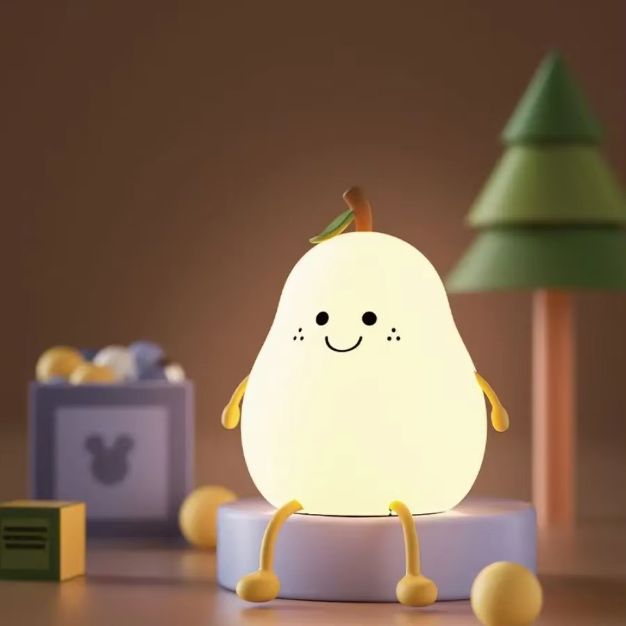 Colorful Gentle Silicone Bedside Lamp - Cofik