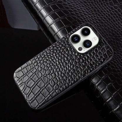 Premium Real Leather iPhone Cover