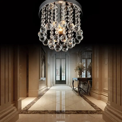 Elegant Glass Chandelier Ceiling Light