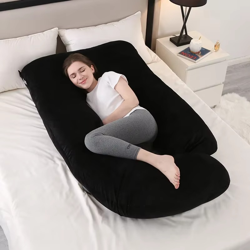 Comfortable Full Body Pregnancy Pillow for Side Sleepers