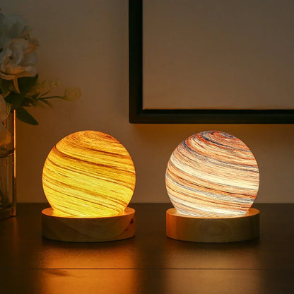 Colorful Galaxy Glow Table Lamp