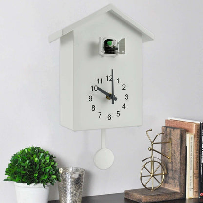 Modern Silent Cuckoo Wall Clock