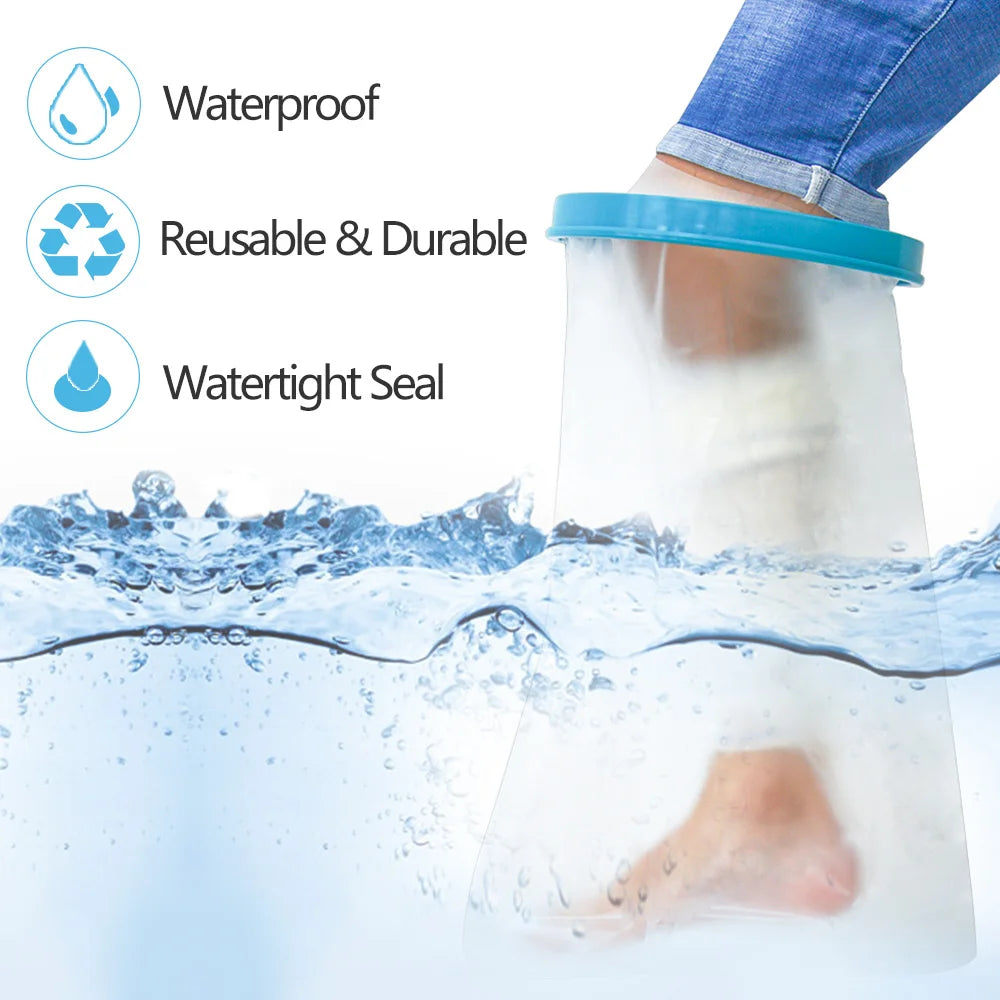 Waterproof Leg Cover for Shower Protection