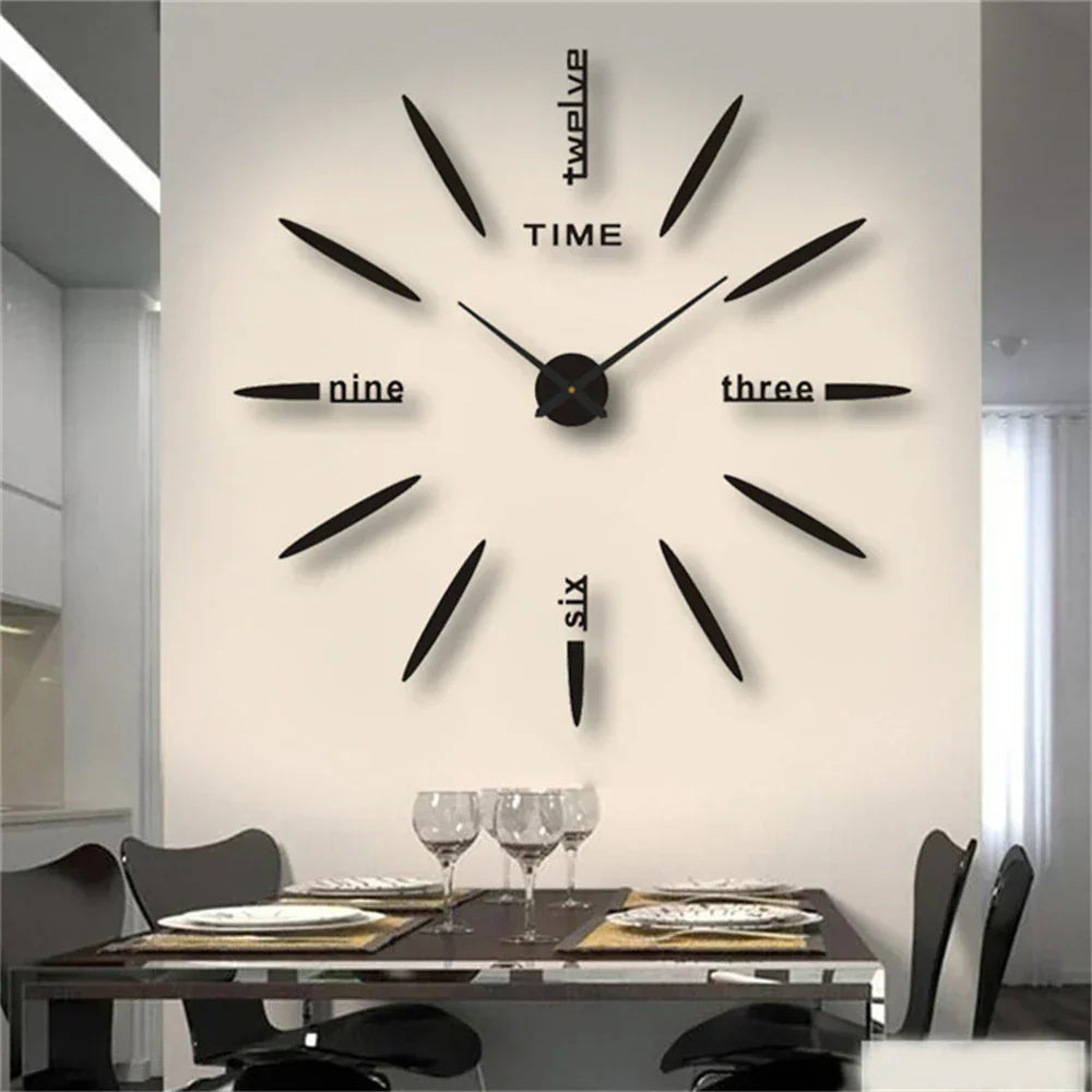 Modern Big Designer Acrylic Wall Clock