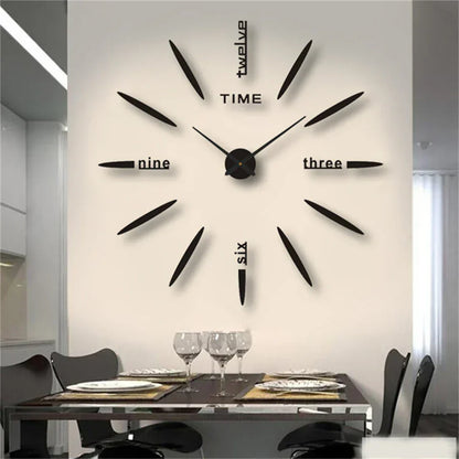 Modern Big Designer Acrylic Wall Clock