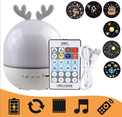 Cosmic Night Light Projector for Bedtime Relaxation