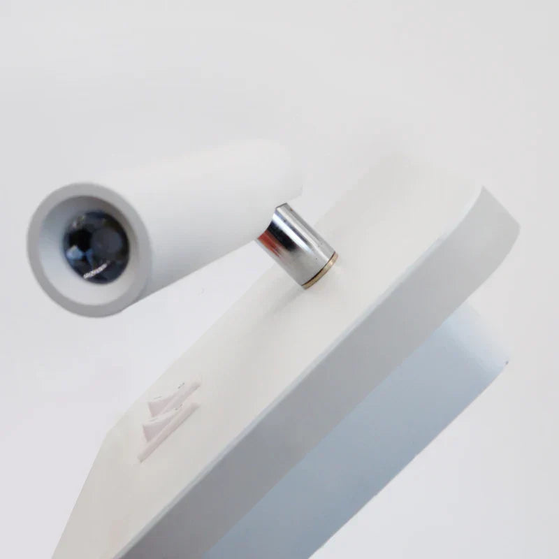 Adjustable LED Wall Light - Warm to Cool White Aluminium Sconce