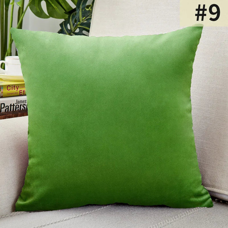 Soft Plush Pillow Cover for Home Decor