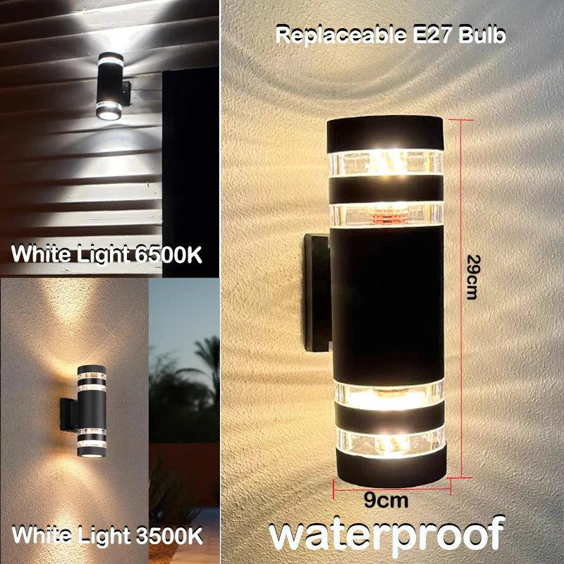 Waterproof Outdoor Up Down LED Light
