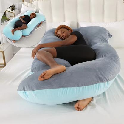Comfortable Full Body Pregnancy Pillow for Side Sleepers