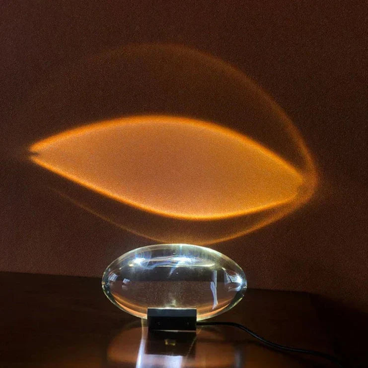 Colorful Glass Desk Table Lamp