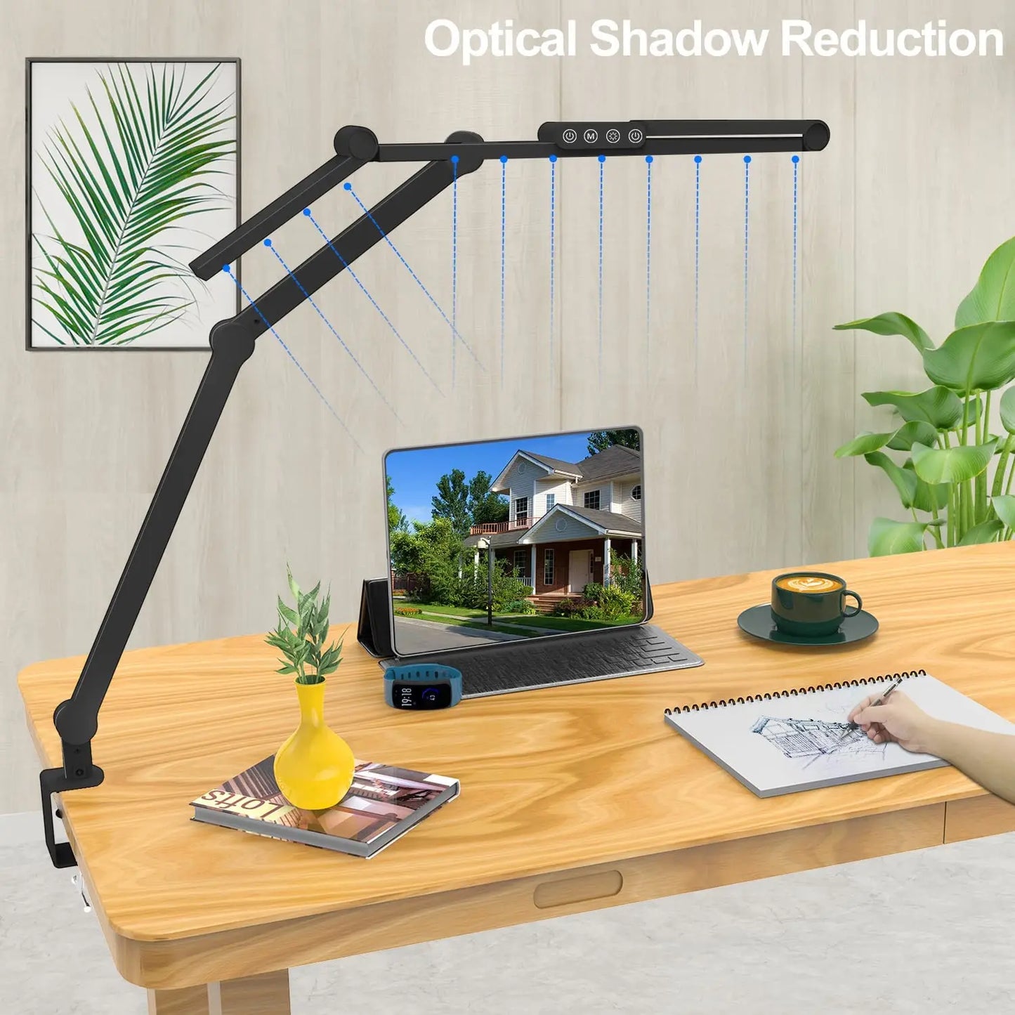 Smart Adjustable LED Table Lamp
