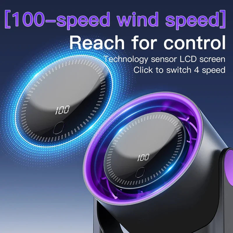 Compact Silent USB Desk Fan