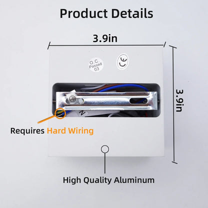 Bright LED Indoor Wall Lights 2-Pack 6W - Cofik