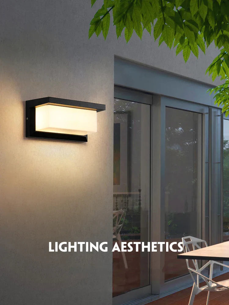 Bright Outdoor Motion Sensor Wall Lamp - Cofik