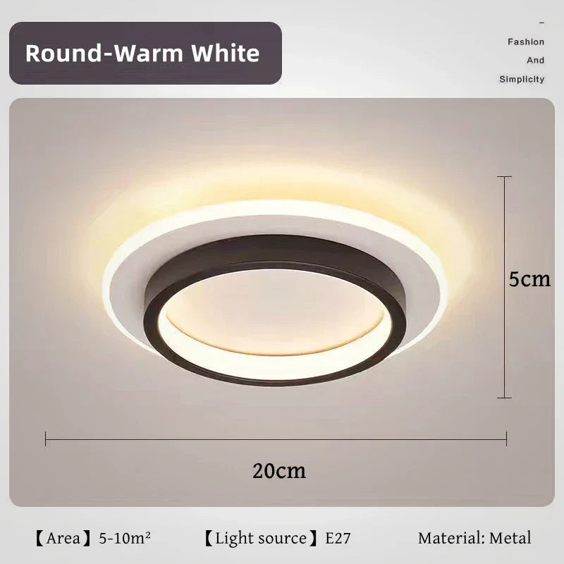 Stylish Metal LED Ceiling Lamp - Cofik