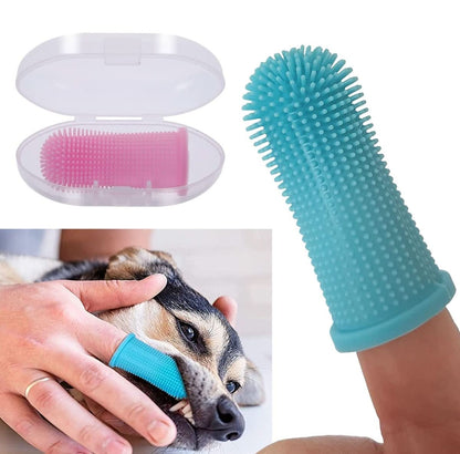 Easy Pet Dental Care Silicone Finger Brush