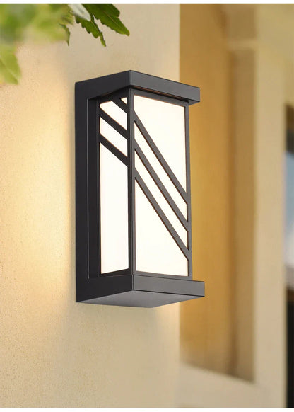 Bright Outdoor Security Wall Lamp with Motion Sensor